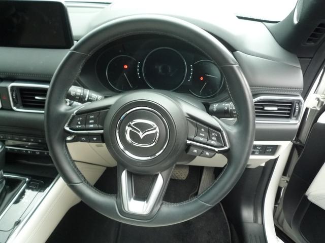 ＣＸ－８ ＸＤ　エクスクルーシブモード　４ＷＤ　ドライブレコーダー　全周囲カメラ　クリアランスソナー　オートクルーズコントロール　レーンアシスト　パワーシート　衝突被害軽減システム　サンルーフ　ナビ　ＴＶ　ＬＥＤヘッドランプ（3枚目）