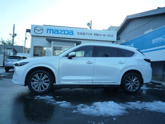 ＣＸ－８ ＸＤ　エクスクルーシブモード　４ＷＤ　ドライブレコーダー　全周囲カメラ　クリアランスソナー　オートクルーズコントロール　レーンアシスト　パワーシート　衝突被害軽減システム　サンルーフ　ナビ　ＴＶ　ＬＥＤヘッドランプ（13枚目）