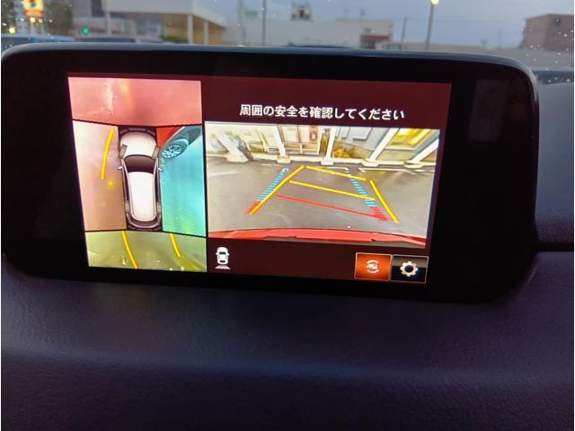 ＣＸ－８ ＸＤ　Ｌパッケージ　４ＷＤ　ＥＴＣ　全周囲カメラ　クリアランスソナー　オートクルーズコントロール　レーンアシスト　衝突被害軽減システム　ＴＶ　オートライト　ＬＥＤヘッドランプ　電動リアゲート　アルミホイール　スマートキー（5枚目）