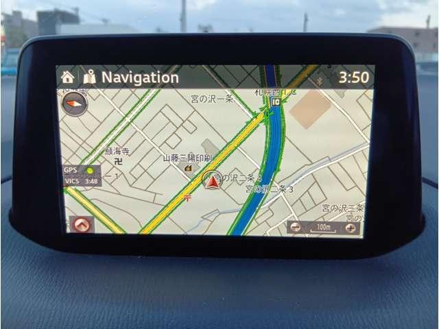 ナビ付き♪旅行やドライブも楽しいひと時！初めての道でも迷うことなくエスコートしてくれます。