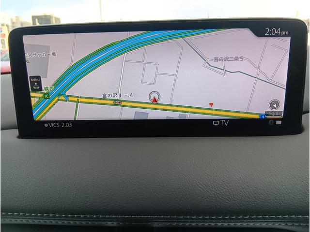 ＣＸ－８ ＸＤ　ブラックトーンエディション　４ＷＤ　ドライブレコーダー　全周囲カメラ　クリアランスソナー　オートクルーズコントロール　レーンアシスト　衝突被害軽減システム　ナビ　ＴＶ　オートライト　ＬＥＤヘッドランプ　電動リアゲート（3枚目）