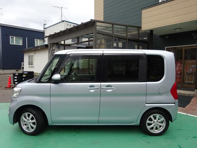 タント ＸリミテッドＳＡＩＩＩ　４ＷＤ　両側パワースライドドア　ＬＥＤオートライト　衝突軽減ブレーキ　シートヒーター　ミラーヒーター　フォグ　プッシュスタート　スマートキー　アイドリングストップ　横滑り防止装置　車線逸脱警報装置（2枚目）