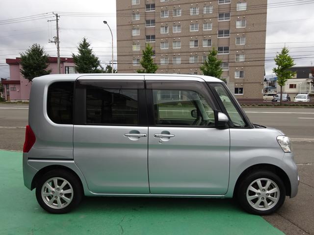 タント ＸリミテッドＳＡＩＩＩ　４ＷＤ　両側パワースライドドア　ＬＥＤオートライト　衝突軽減ブレーキ　シートヒーター　ミラーヒーター　フォグ　プッシュスタート　スマートキー　アイドリングストップ　横滑り防止装置　車線逸脱警報装置（6枚目）