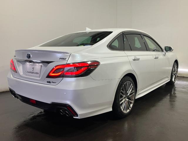 クラウンハイブリッド RS Four 4WD 夏冬タイヤ ETC2.0 ドライブレコーダー前後 バックカメラ 純正ナビ クルーズコントロール ブラインドスポットモニター 純正ホイール シートヒーター 電動シート レーダー探知機(17枚目)