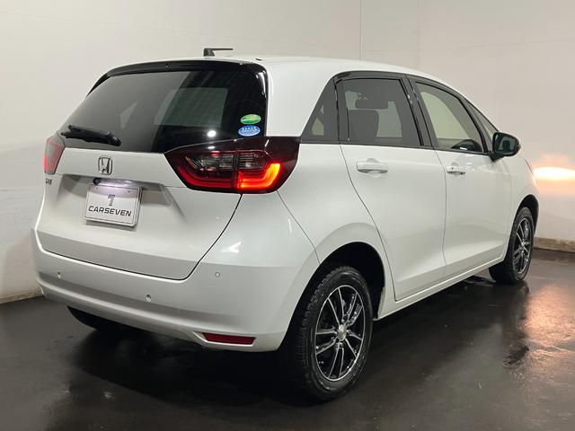 フィット ベーシック 4WD 夏冬タイヤ 前後ドライブレコーダー バッグカメラ 社外ナビ フルセグTV Bluetooth接続 社外アルミホイール 障害物センサー オートライト 横滑り防止装置(14枚目)