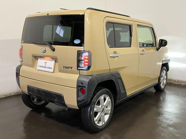 タフト Ｇ　４ＷＤ　ガラスルーフ　ＥＴＣ　ドライブレコーダー前方　バックカメラ　純正ナビ　フルセグＴＶ　シートヒーター　コーナーセンサー　シートアンダートレイ　パワーモードスイッチ　純正エンジンスターター（14枚目）