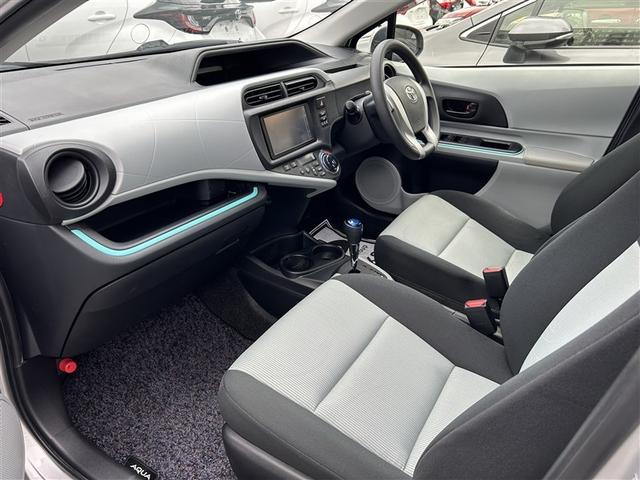 アクア S ワンセグ メモリーナビ DVD再生 バックカメラ ETC 記録簿(30枚目)