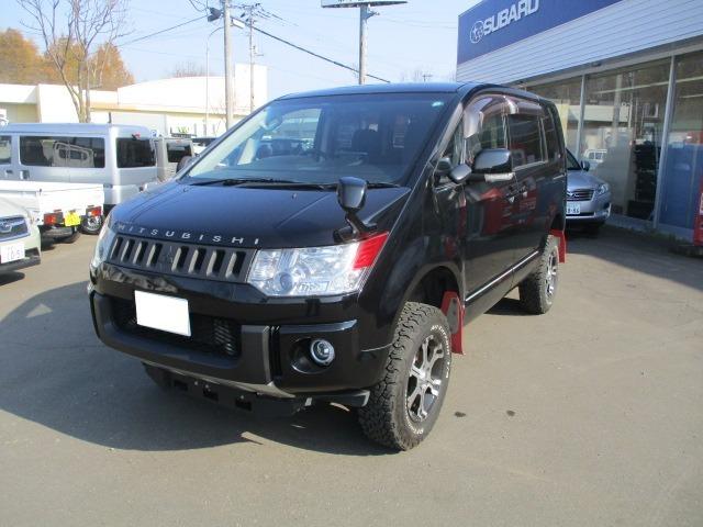 デリカD:5 D パワーパッケージ 4インチリフトアップ 4WD 8人乗り アルパインディスプレイオーディオ MKWアルミ BFグッドリッチA/T225/75R16 エンジンスターター バックカメラ 両側パワスラ ETC 前後ドラレコ(9枚目)