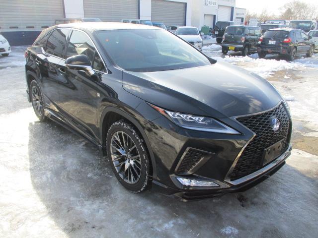 ＲＸ ＲＸ４５０ｈ　Ｆスポーツ　ＴＲＤフルエアロ　ＴＲＤマフラー　４ＷＤ　開閉式ムーンルーフ　パノラミックビューモニタ　マークレビンソン　赤革シート　純正アルミ　３眼ＬＥＤヘッド　パワーバックドア　クルーズコントロール　冬タイヤ積込（4枚目）