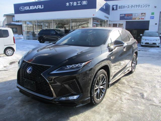 ＲＸ ＲＸ４５０ｈ　Ｆスポーツ　ＴＲＤフルエアロ　ＴＲＤマフラー　４ＷＤ　開閉式ムーンルーフ　パノラミックビューモニタ　マークレビンソン　赤革シート　純正アルミ　３眼ＬＥＤヘッド　パワーバックドア　クルーズコントロール　冬タイヤ積込（10枚目）
