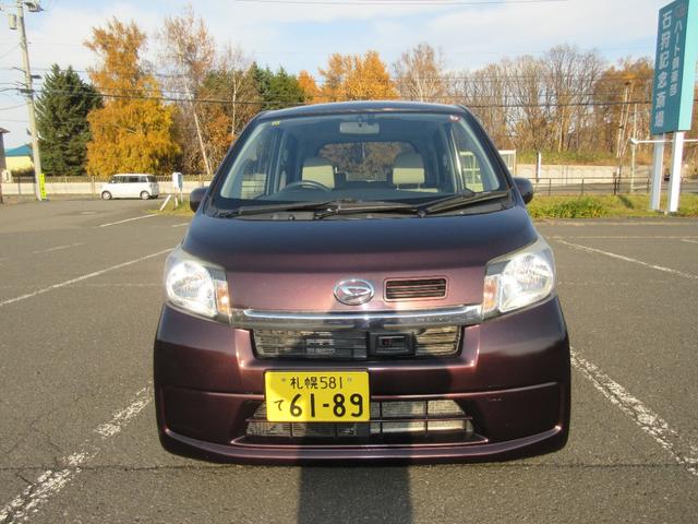 ムーヴ Xターボ SA インタークーラーターボ 4WDオートマ レイダーサポート TRC エコアイドル プッシュスタート チルトハンドル ABS スマートキー ETC Fブレーキローター ブレーキパッド交換済 夏冬タイヤ付(10枚目)