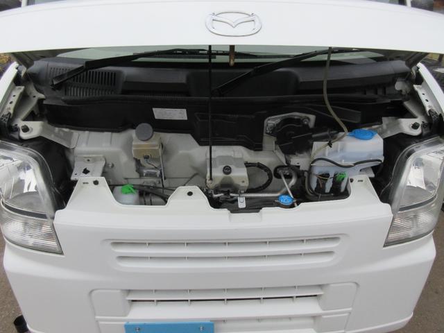 スクラム ＰＡ　パートタイマ４ＷＤ　マニュアル５速　速衝突安全ボディ　集中ドアロック　エアコン　パワステ　ＣＤコンポ　２スピーカー　夏冬タイヤ付　フロアー塗装済み（11枚目）