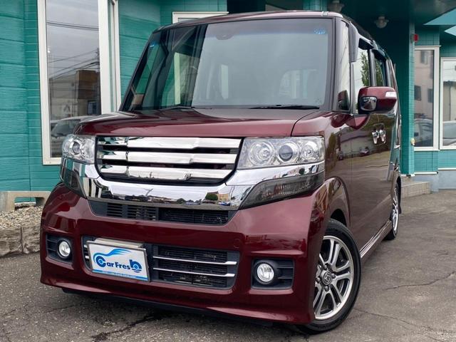 N-BOXカスタム G・Lパッケージ 4WD あんしんパッケージ パワースライド 車高調 社外テール(36枚目)