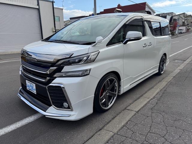 ヴェルファイア 2.5Z モデリスタエアロ work20インチ 両側パワースライドドア ナビ/フルセグTV Bluetooth接続 バックカメラ オートブレーキホールド フリップダウンモニター 後席オットマン シートカバー(2枚目)