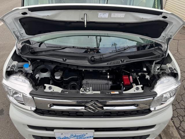 スペーシア ハイブリッドＸ　スズキセーフティサポート　全方位モニター　両側パワースライドドア　衝突軽減ブレーキ　シートヒーター（3枚目）