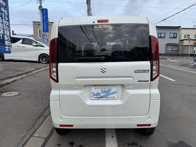スペーシア ハイブリッドＸ　スズキセーフティサポート　全方位モニター　両側パワースライドドア　衝突軽減ブレーキ　シートヒーター（5枚目）
