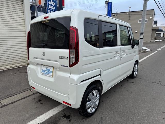 スペーシア ハイブリッドＸ　スズキセーフティサポート　全方位モニター　両側パワースライドドア　衝突軽減ブレーキ　シートヒーター（6枚目）