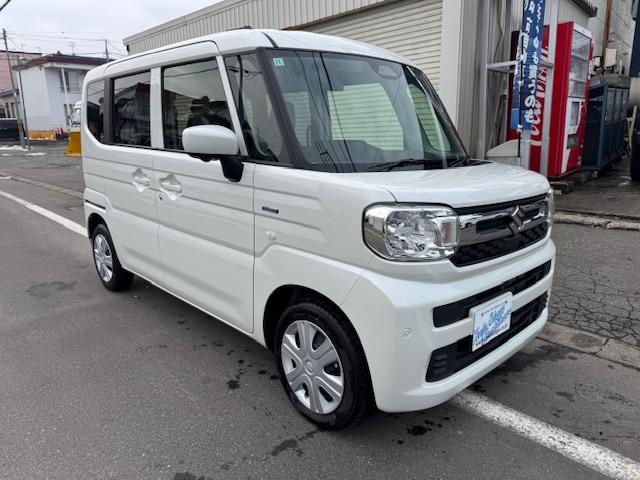 スペーシア ハイブリッドＸ　スズキセーフティサポート　全方位モニター　両側パワースライドドア　衝突軽減ブレーキ　シートヒーター（8枚目）