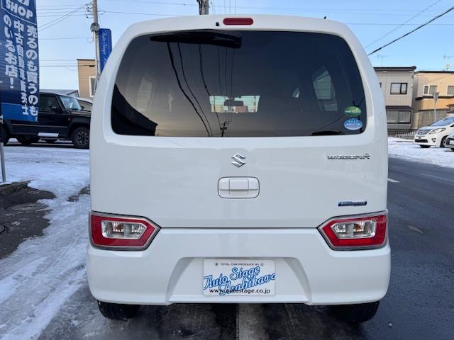 ワゴンＲ ハイブリッドＦＸ　アイドリングストップ　オートライト　オートエアコン　シートヒーター　ＥＴＣ　４ＷＤ（5枚目）