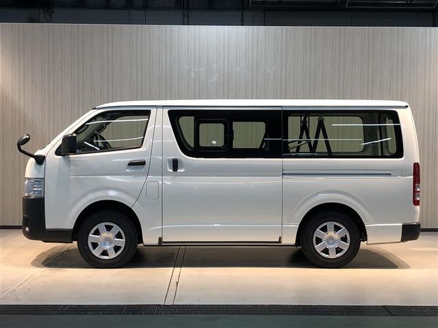 ハイエースバン ロングＤＸ　インテリジェントクリアランスソナー　盗難防止装置　前席パワーウィンドウ　横滑り防止　３列シート　Ｗエアコン　運転席エアバッグ　ドライブレコーダー　バックカメラ　キーレス　ＥＴＣ車載器　フルタイム４ＷＤ（7枚目）