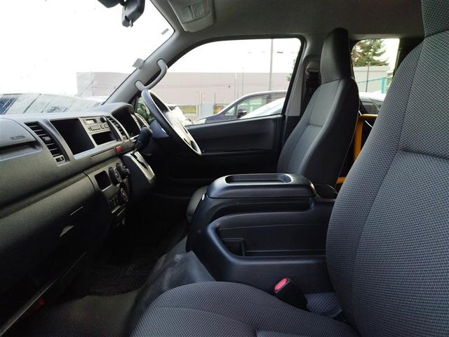 ハイエースワゴン DX ダブルエアコン 助手席エアバッグ 運転席エアバッグ 4WD キーレス 盗難防止システム フロントパワーウィンドウ ESC パワーステアリング エアコン ABS 衝突被害軽減システム 3列シート(9枚目)