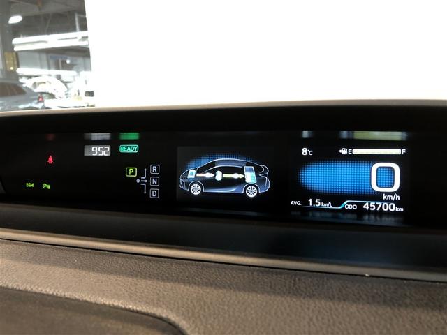 プリウス A PCS AC100V電源 LEDランプ パワーシート ドライブレコーダー 4WD オートエアコン ETC付 ミュージックプレイヤー接続可 盗難防止システム ナビ&TV スマートキー オートクルーズ(35枚目)