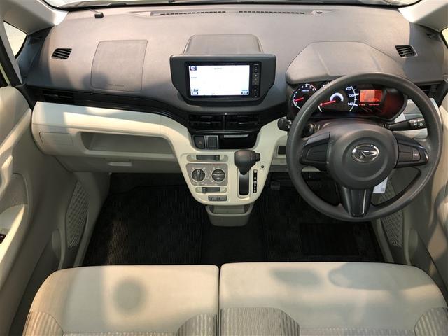 ムーヴ L SA 横滑り防止 衝突軽減 キーレス フルセグTV DVD ETC 4WD アイドリングストップ アルミホイール メモリナビ 運転席助手席エアバック(2枚目)