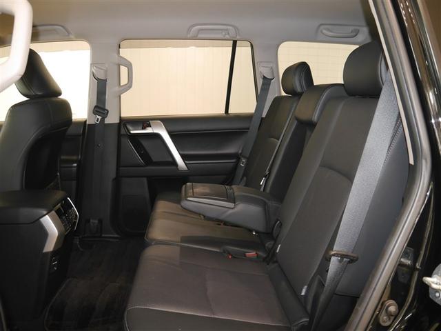 ランドクルーザープラド TX Lパッケージ リアカメラ スマートキ 盗難防止 キーレスエントリー ETC装備 3列席 DVD再生可 寒冷地 エアコン LEDランプ レザー アルミホイール パートタイム4WD 横滑り防止システム フルTV ABS(8枚目)