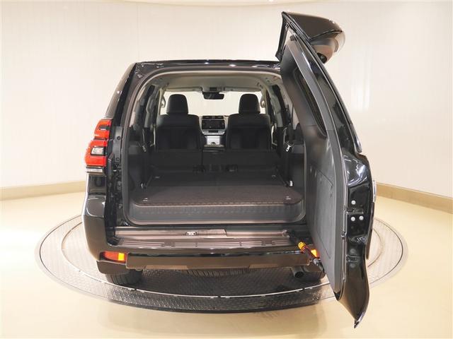 ランドクルーザープラド TX Lパッケージ リアカメラ スマートキ 盗難防止 キーレスエントリー ETC装備 3列席 DVD再生可 寒冷地 エアコン LEDランプ レザー アルミホイール パートタイム4WD 横滑り防止システム フルTV ABS(10枚目)