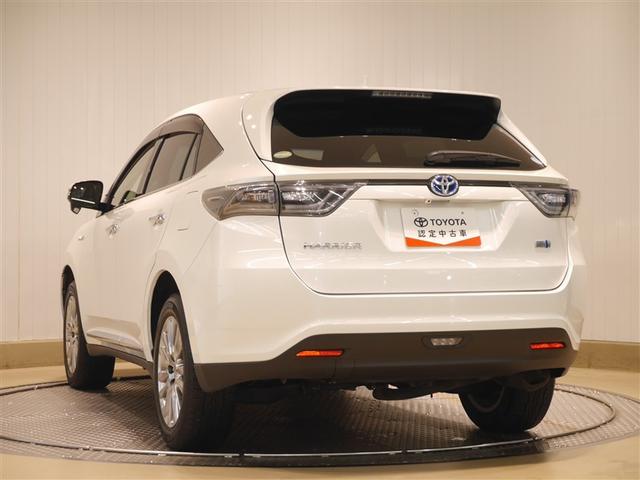 ハリアーハイブリッド プレミアム　ナビ＆ＴＶ　パワーステアリング　ＬＥＤライト　オートクルーズコントロール　キーレス　スマートキー　アルミホイール　ＡＢＳ　記録簿有　パワーウィンドウ　サイドエアバッグ　横滑り防止　エアバッグ　ＤＶＤ（3枚目）