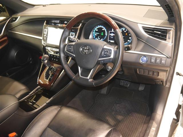 ハリアーハイブリッド プレミアム　ナビ＆ＴＶ　パワーステアリング　ＬＥＤライト　オートクルーズコントロール　キーレス　スマートキー　アルミホイール　ＡＢＳ　記録簿有　パワーウィンドウ　サイドエアバッグ　横滑り防止　エアバッグ　ＤＶＤ（4枚目）