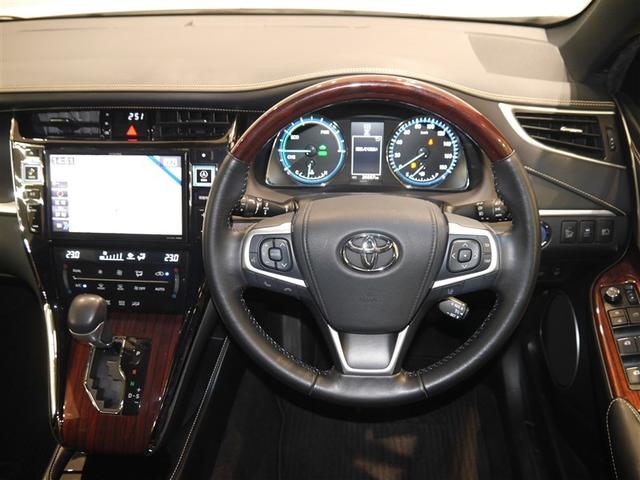 ハリアーハイブリッド プレミアム　ナビ＆ＴＶ　パワーステアリング　ＬＥＤライト　オートクルーズコントロール　キーレス　スマートキー　アルミホイール　ＡＢＳ　記録簿有　パワーウィンドウ　サイドエアバッグ　横滑り防止　エアバッグ　ＤＶＤ（5枚目）