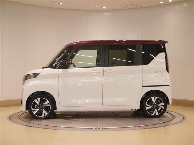 ルークス ハイウェイスター Gターボプロパイロットエディション フルセグテレビ 横滑り防止装置 クルコン LED インテリキー アイドリングストップ エアコン カーテンエアバッグ 4WD アルミ ABS ベンチシート パワーステアリング メモリーナビ 寒冷地仕(2枚目)