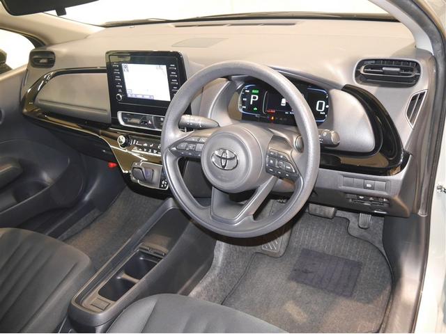 アクア X AC100V電源 オートエアコン LEDヘッド クルーズコントロール ナビ バックカメラ ETC サイドエアバッグ スマートキー 4WD 盗難防止システム エアバッグ メモリーナビ ESC ABS(4枚目)