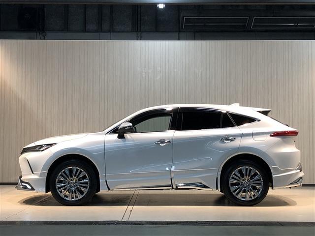 ハリアーハイブリッド Z レザーパッケージ ナビTV エアロ 寒冷地仕様 AC100V電源 LEDライト 本革 エアコン 横滑り防止 ドラレコ付 クルーズコントロール Pシート ガラスルーフ メディアプレイヤー接続 キーレスエントリー アルミ(7枚目)