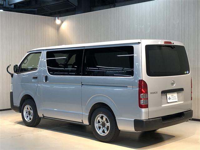 ハイエースバン ロングDX インテリジェントクリアランスソナー 盗難防止装置 前席パワーウィンドウ 横滑り防止 運転席エアバッグ バックカメラ キーレス パワーステアリング フルタイム4WD 寒冷地 エアコン ABS AUX接続(7枚目)