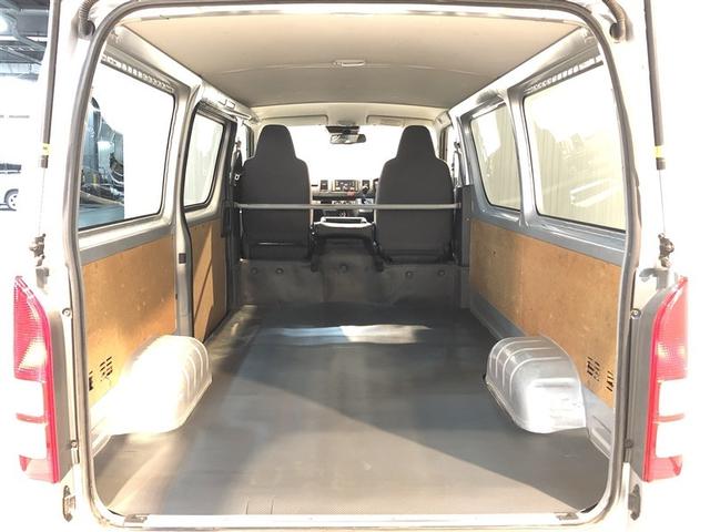 ハイエースバン ロングDX インテリジェントクリアランスソナー 盗難防止装置 前席パワーウィンドウ 横滑り防止 運転席エアバッグ バックカメラ キーレス パワーステアリング フルタイム4WD 寒冷地 エアコン ABS AUX接続(33枚目)