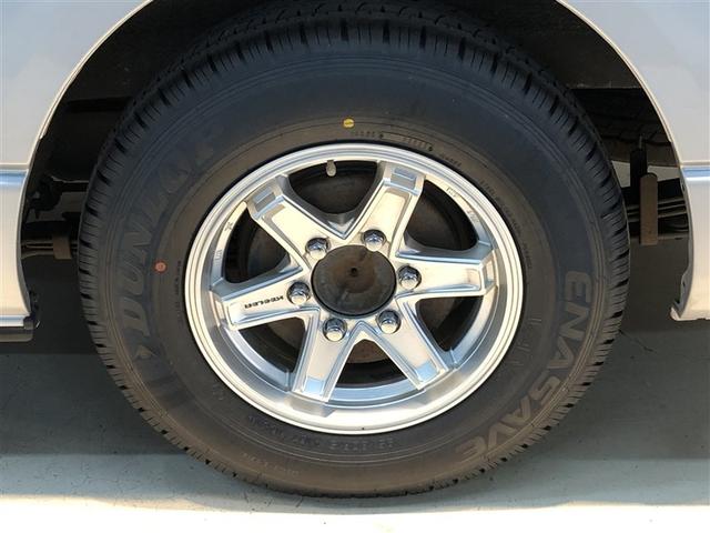 ハイエースバン ロングDX インテリジェントクリアランスソナー 盗難防止装置 前席パワーウィンドウ 横滑り防止 運転席エアバッグ バックカメラ キーレス パワーステアリング フルタイム4WD 寒冷地 エアコン ABS AUX接続(34枚目)