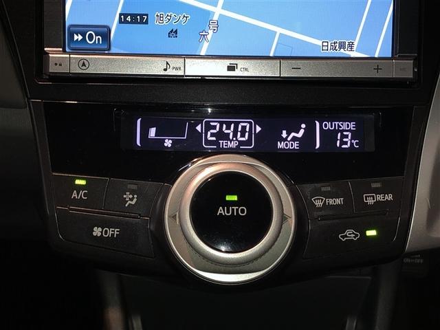 オートエアコンなので設定温度に合わせて吹き出し口と風量を自動で調整します。