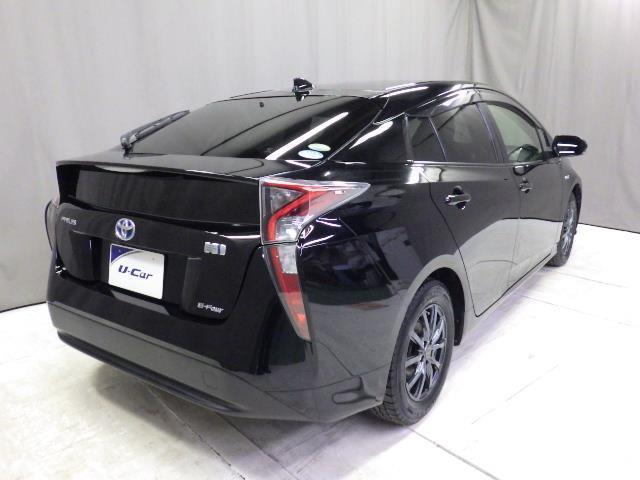 プリウス S 4WD フルセグ メモリーナビ バックカメラ 衝突被害軽減システム ETC LEDヘッドランプ(4枚目)