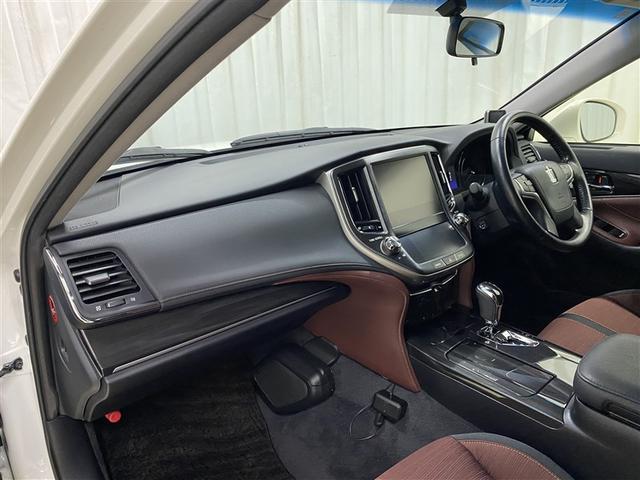 クラウンハイブリッド アスリートS Four 4WD フルセグ メモリーナビ DVD再生 ミュージックプレイヤー接続可 バックカメラ 衝突被害軽減システム ETC LEDヘッドランプ ワンオーナー(19枚目)