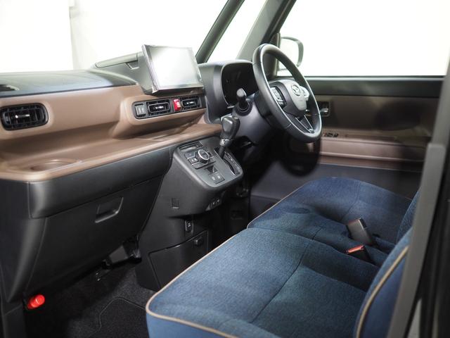 ムーヴキャンバス セオリーGターボ 4WD 両側パワースライドドア スマホ連携ディスプレイオーディオ バックモニター クルーズコントロール LEDヘッドライト オートライト オートエアコン シートヒーター アイドリングストップ(10枚目)