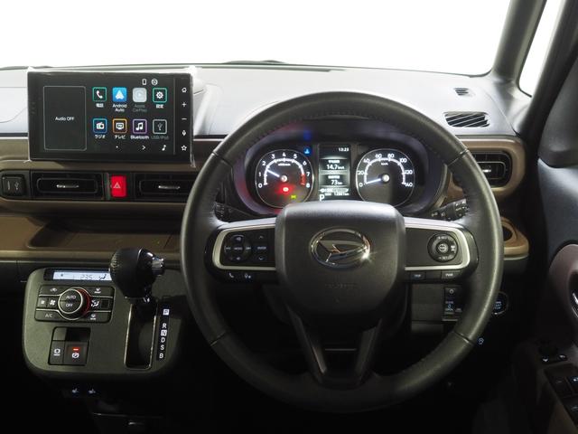 ムーヴキャンバス セオリーGターボ 4WD 両側パワースライドドア スマホ連携ディスプレイオーディオ バックモニター クルーズコントロール LEDヘッドライト オートライト オートエアコン シートヒーター アイドリングストップ(21枚目)