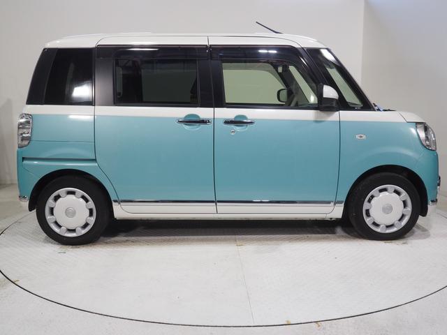 ムーヴキャンバス GメイクアップVS SAIII 4WD 両側パワースライドドア LEDヘッドライト オートライト DVDオーディオ パノラマモニター リモコンエンジンスターター オートエアコン 運転席シートヒーター キーフリーシステム(4枚目)