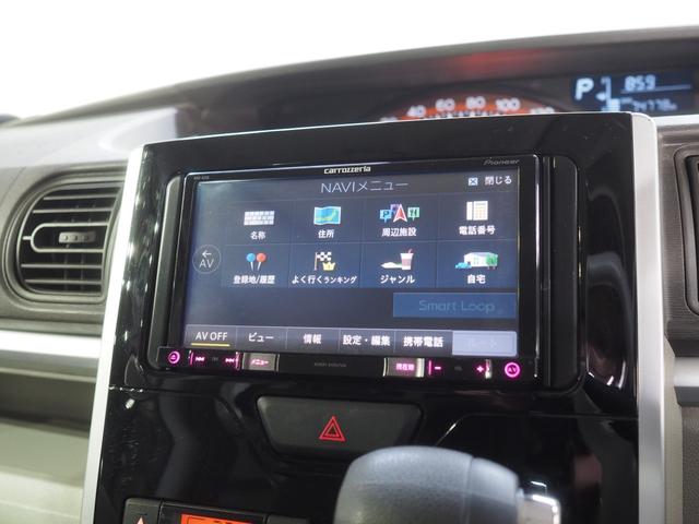 タント Ｘ　４ＷＤ　両側スライドドア左電動　ＬＥＤヘッドライト　オートライト　カーナビ　リモコンエンジンスターター　ＥＴＣ車載器　オートエアコン　アイドリングストップ　ＶＳＣ（横滑り抑制機能）（16枚目）