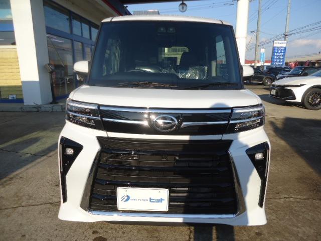 タント カスタムＸ　４ＷＤ　社外ナビ　ＴＶ　サイドガーニッシュ　純正ＥＧスターター　Ｆマット　ドアバイザー（3枚目）