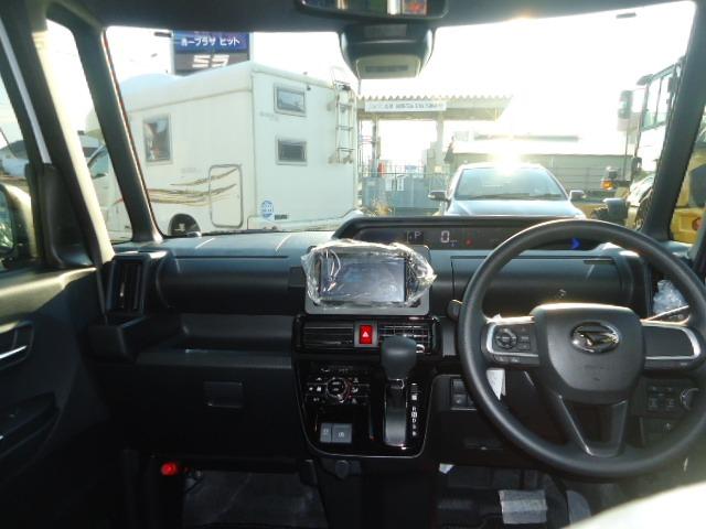 タント カスタムＸ　４ＷＤ　社外ナビ　ＴＶ　サイドガーニッシュ　純正ＥＧスターター　Ｆマット　ドアバイザー（10枚目）