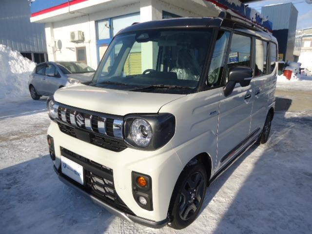 スペーシアギア ハイブリッドＸＺ　４ＷＤ　全方位モニター付ナビ　スズキコネクト対応（2枚目）