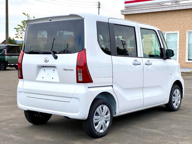 タント Ｌ　届出済み未使用車　スマートアシスト　スマートキー　両側スライドドア　ＬＥＤヘッドライト　オートライト　アイドリングストップ　電動格納ミラー　シートヒーター　オーディオレス　フルタイム４ＷＤ（10枚目）