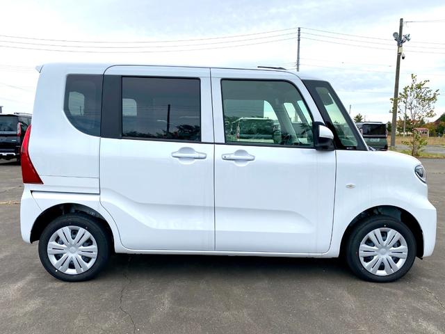 タント Ｌ　届出済み未使用車　スマートアシスト　スマートキー　両側スライドドア　ＬＥＤヘッドライト　オートライト　アイドリングストップ　電動格納ミラー　シートヒーター　オーディオレス　フルタイム４ＷＤ（11枚目）